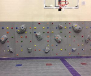 Elementary School Rock Climbing Wall